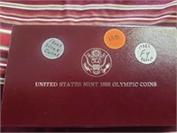 1988 San Francisco US Olympics Proof Silver Dollar