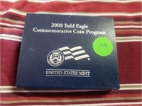 2008 Philadelphia Bald Eagle Silver UNC Dollar
