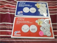 2004  P&D US Mint Set