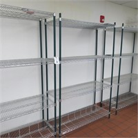 {each} Focus Wire Racks 6'H x 48"W x 18"D