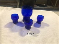 Royal Blue Mini Glasses