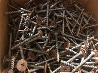 Box of Assorted Nails & Screws
