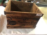 Standard Duplicating Wooden Box