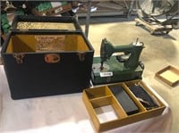 Vintage GE Portable Sewing Machine & Case