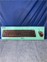 Unused Logitech MK120 mouse & keyboard