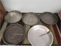 Vintage Tin Pie Plates
