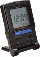 Casio PQ15-1KP Travel Alarm Clock with