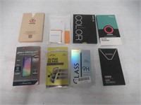 Lot of 8 Various Cell Phone Screen Protectors