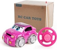 BeebeeRun RC Car Toy for Girls Pink Purple Remote
