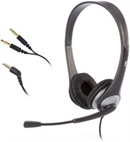 Cyber Acoustics Stereo Headset w/ Microphone,