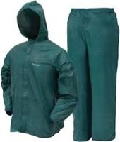 Frogg Toggs Men's Ultra Lite Rain Suit, Green,