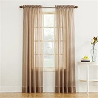 No. 918 Erica Crushed Textured Sheer Voile Rod