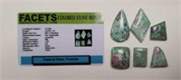 Multi-Cut Ruby Fuchsite Loose Gemstones SJC