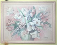 Harrison Floral Still Life Painting on Canvas