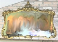 Gilt Cherub Wall Mirror