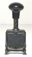 Universal Date Stamper Made in England
