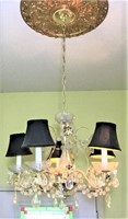 Beautiful Candlestick Five Arm Chandelier