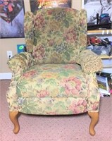 Penny Floral Upholstered Recliner