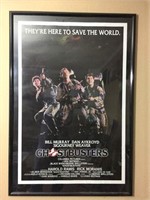 "Ghostbusters" Framed Poster