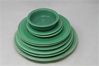 Fiesta Dishes Green Approx 11 pieces