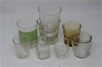 Misc glass lot approx 8 pieces