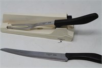 Wilkinson Carving Knife & Fork in Stand