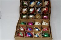 Vintage Christmas Ornaments some hand painted