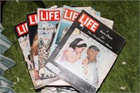 Large Lot of Life Magazines