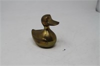 Little Brass Duck Bank