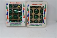 Christmas Ornaments Glass in pkg