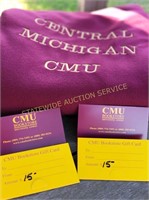 CMU  Fleece Blanket & Bookstore Gift cards