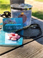 Sky Salon Gift Certificate, Candle & Necklace