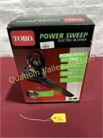 TORO POWER SWEEP ELECTRIC BLOWER
