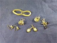 STERLING EARRING JEWELRY - 6 PAIRS