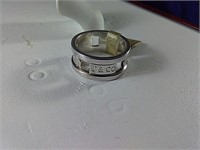 T & CO RING - REAL??? SIZE 7.5-SEE NOTE