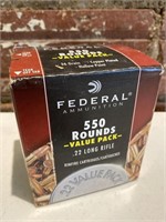 550 Rounds, Federal .22 LR