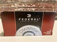 50 Rounds Federal 40 S&W 180 FMJ FN