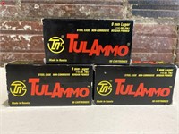 150 Rounds Tula Ammo, 9mm - 115 gr. FMJ