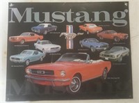 Mustang Sign (15 x 12)