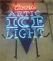 Neon Coors Artic Ice Light (24 x 17)