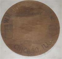 W.H. Hutchinson's Wooden Sign (18 x 18)