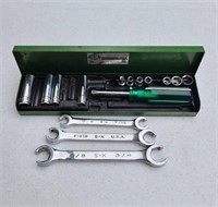 S-K tools. 1/4" sockets