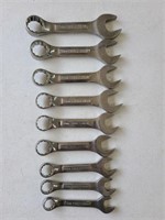9 stubby craftsman wrenches, MM