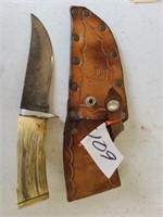 Ken Richardson knife and sheath