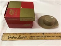 Stetson hat box with miniature hat