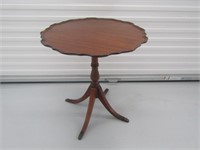 Solid Wood Vintage Accent Table