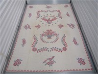 Red, White & Blue Quilt 7 1/2' x 5 1/2'