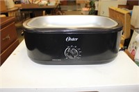 Oster Roaster Oven, Samsung Microwave, and Food
