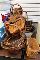 Large Lot of Misc. Baskets
