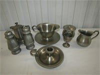 Lot of Pewter & Metal Pieces